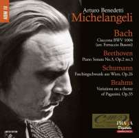 WYCOFANY   Bach: Ciaccona; Beethoven: Piano Sonata; Schumann; Brahms